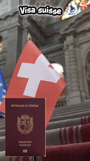 Obtenez votre visa pour la Suisse depuis le Sénégal