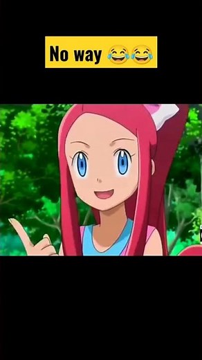 Serena worried about losing Ash 🤣😂|| funny moment || #pokemon #shorts #ash #serena