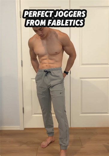 Fabletics Joggers - Clean Fit, All-Day Comfort, hidden zippered pocket, towel holder #fabletics #fableticsjoggers @Fabletics @Fabletics Men