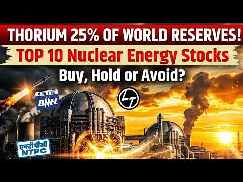 TOP 10 Nuclear Energy Stocks | THORIUM 25% OF WORLD RESERVES! | Energy Independence Soon?