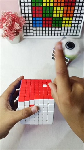 How to solve 7x7 Rubikscube #trending #viral #shortsfeed #shorts #7x7rubikscube #sidcubersehar