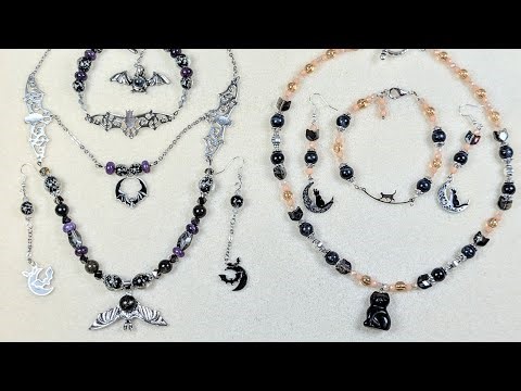 Bats vs Cats! Jenny's 2 sets w/ Midnight Menagerie Bargain Bead Box & Companion Bundle + Song 🎶