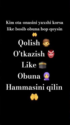 kim like bosib obuna bosa OTA-ONASINI hajga oborsin #rek #love #1000subscriber #1k #1million #reels