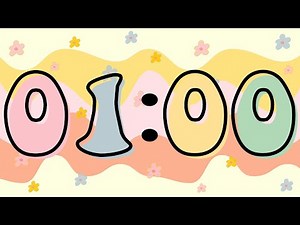 60 Second Groovy Themed Timer