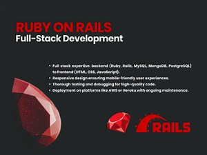 A ruby on rails web application