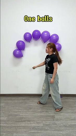 Balloon Popping Challenge 😂🎈💥 #shorts #funny #challenge