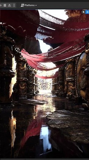 Unreal Engine Environment created with YVO3D AI