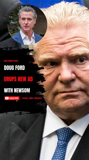 Doug Ford drops new anti-tariff Blue Jays ad with California Governor Gavin Newsom...sealing Canada's fate. #dougford #Godkeepourland #Trump #madness | Adam Votary