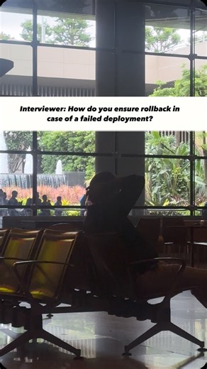 DevOps G on Instagram: "How do you ensure rollback in case of a failed deployment? 🔄 Answer: In DevOps, ensuring a rollback strategy is critical for maintaining application stability during failed deployments. A good rollback plan reduces downtime and prevents broken code from affecting users. ⸻ 🛠️ How I ensure rollback: 1. ✅ Version Control: • Every deployment is versioned using Git tags or commit hashes. • This allows quick reversion to a previously stable version. 2. 🧪 Canary / Blue-Green 