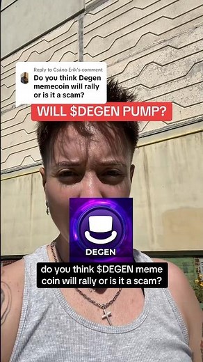 Will $DEGEN Meme Coin pump? #degen #memecoin #crypto