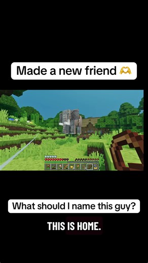 Home is where the elephant is ❤️🫶 #gaming #minecraft #mod #bedrock #addon