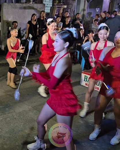 12K views · 101 reactions | Karma Chameleon | Banda Malabon Cuatro Majorettes #nonfollowers #followersreels #battonandflags #paradista #fypシ | Batton And Flags | Facebook
