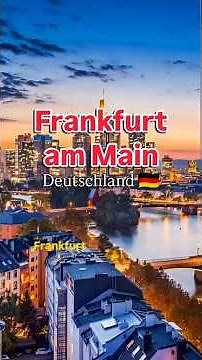 Frankfurt am Main, Hessen, Deutschland 🇩🇪 #frankfurt #hessen #deutschland #germany #travel #reisen