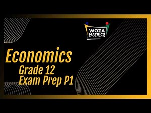 Economics Exam Prep P1