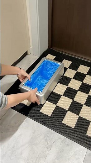 Automatic Shoe Cover Dispenser: Keep Your Floors Pristine #satisfying @MNSmartTech