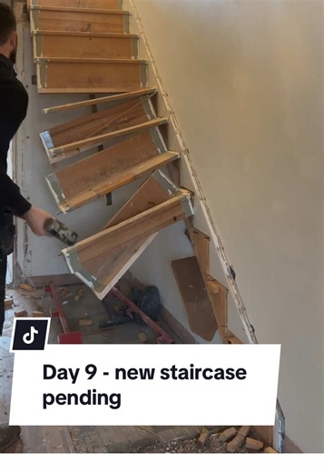 Staircase Removal and Preparation for Replacement