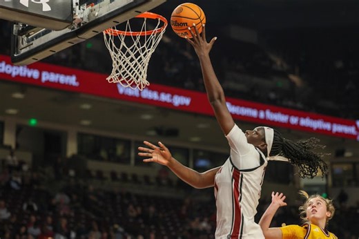 Gamecock women's basketball showcases scoring depth among starting players