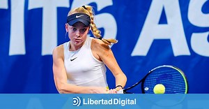 Brenda Fruhvirtova, la nueva sensación del tenis mundial: con 13 años barre a la 54 del mundo