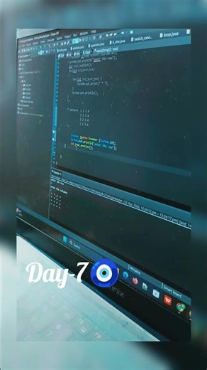 Day 7 🧿 Java series. Code, learn, repeat—that’s the Java way.”