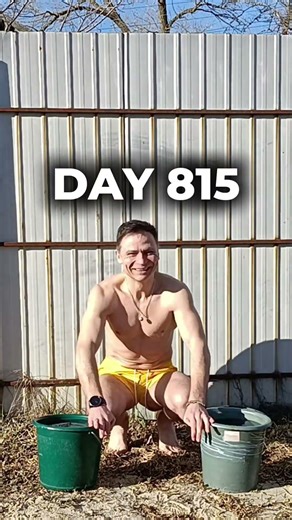 Day by day. Simple action. Run. Move. Cold water.