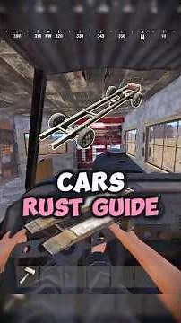 Rust car guide! How to setup a car and garage in Rust. #rustshorts #rustgame