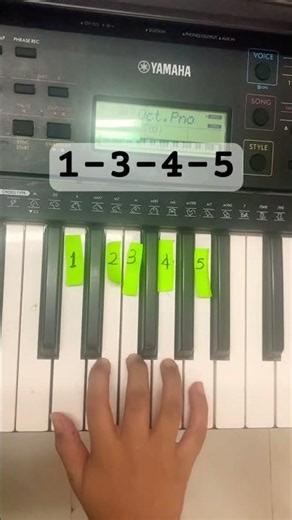 🎹Learn Wild Horses Song Piano Easy Number #shorts #ytshorts #piano #trendingnow #easypiano #fyp