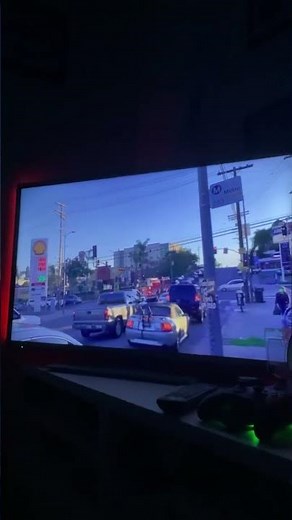 Fire truck crash on camera with Fireman Sam theme song