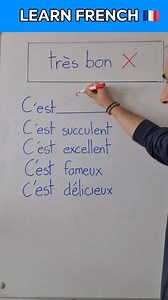 STOP SAYING "C'EST TRÈS BON" Use alternatives !🇨🇵 | Learn French with Moh and Alain #learnfrench #frenchteacher #frenchlesson #apprendrelefrançais #frenchgrammar | OuiTeach & French Becomes Easy