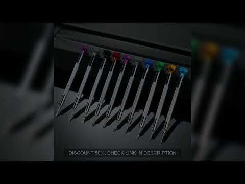 10 pcs Stainless Steel Watch Screwdriver Set Precision Watchmaker Screwdrivers for Watch Repair Watc