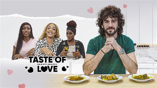 Treka Z Picks a Date Based on their Local Nigerian Dishes | TRIGGRTV TASTE FOR LOVE I got invited to a Nigerian show Called Triggr where i get to choose which Nigerian dish i like between 3 dishes cooked by 3 Nigerian women The winner wins a date with me Hope you enjoy the video and laugh because i was in a silly mood that day Support me and my work by donating here Paypal.com/biz/profile/trekazone Visit my website www.trekazone.com | Treka Z