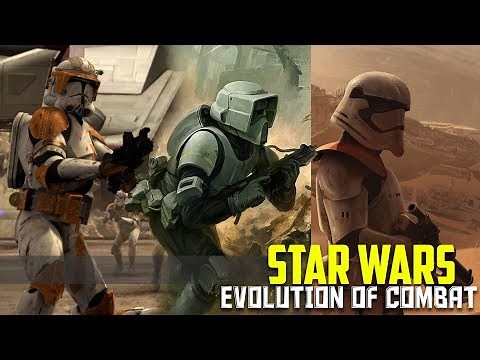 Evolution of Combat in Star Wars
