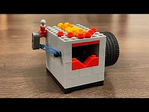 LEGO Technic Vacuum Turbine Engine Test ‪@Bricks.Master.Builders‬