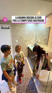71K views · 164 reactions | La madre insegna ai figli le abilità della vita quotidiana | La vita è bella | Facebook