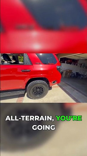 285 All-Terrain Tires on 4Runner? Mod Needed!