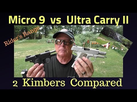 Kimber Micro 9 vs Ultra Carry II