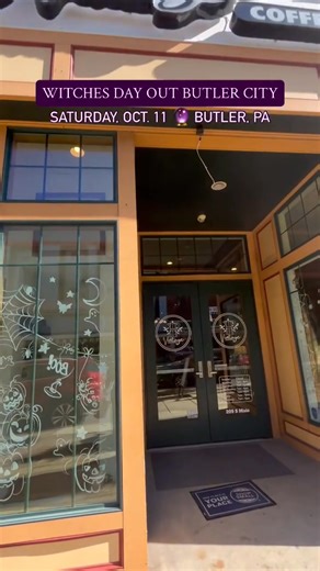 The witches are taking over Butler Downtown for another year of mischief and fun! 🗓️ Witches Day Out Butler City is this Saturday, Oct. 11 from 11AM-5PM 🧹Fly your broom, buy and browse around the Main Street with the small business crawl! 🛍️✨ Pick up your Spell Book passport at The Shops on West Diamond and return it to Mystique Moon Antiques & Artisans with a receipt from a participating stop for a chance to win a free 2-night stay at Suite Retreat Bed and Biscotti 🔮 🧙 Witness the Dancing 