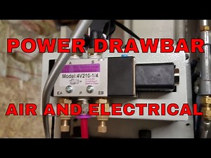 Tormach 770 Power Drawbar 3 - Air and Electrical