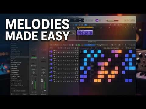 THE SIMPLEST METHOD TO CREATE MELODIES IN LOGIC PRO 12 - NO THEORY NEEDED | BEAT MAKING BASICS