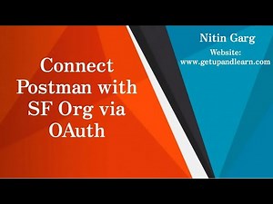 Connect Postman with Salesforce Org Using OAuth