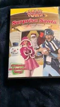 Lazy Town: Surprise Santa DVD Unboxing