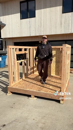 Building a 6x6 Kids Playhouse: Day 5