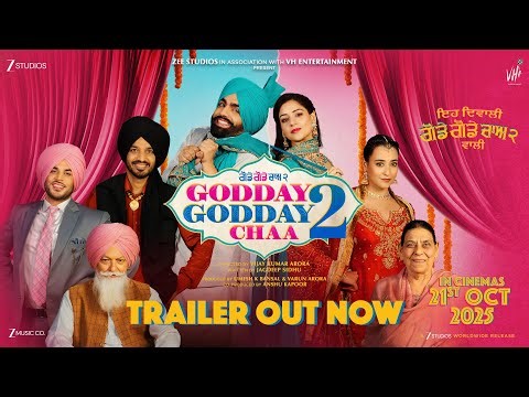 Godday Godday Chaa 2 | Official Trailer | Ammy | Tania | Gitaj | Gurjazz | Vijay Arora | 21st Oct