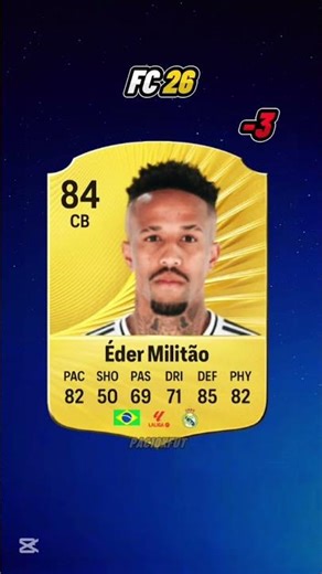 REAL MADRID PLAYERS FIFA 21 POTENTIAL VS EA FC 26🔥😲 #eafc26 #fc26 #easports #ultimateteam