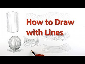Mind Luster - Learn Drawing for Beginners PART 2 How to Create Great Drawings using Lines PaulPriestleyArt