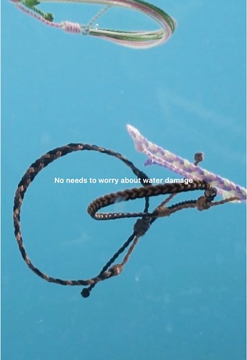 No need to take it off, its water-repellent bracelet!