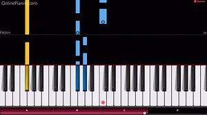 The theme music from the horror game GRANNY is a spooky piano theme - here's how to play it! 👻 Get the app: http://bit.ly/2ACqdMQ | OnlinePianist