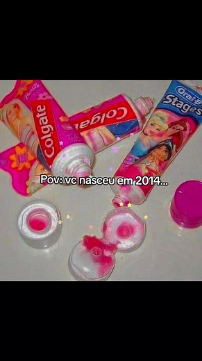 Nostalgia de quem nasceu em 2014