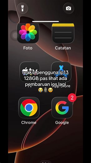 Reaksi pengguna iPhone 13 terhadap pembaruan iOS 26.2