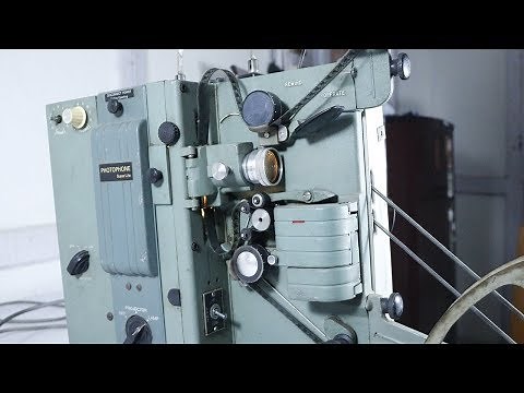Restoring 16 mm film projector (photophone super lite), diy