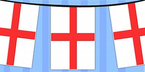 England Flag Bunting